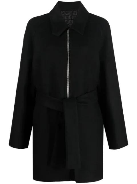4G-zip belted coat by GIVENCHY
