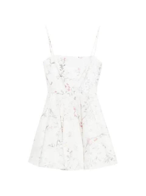 A-line floral-print mini dress by GIVENCHY