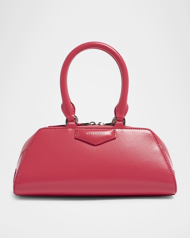 Antigona East-West Top-Handle Bag in Box Leather by GIVENCHY
