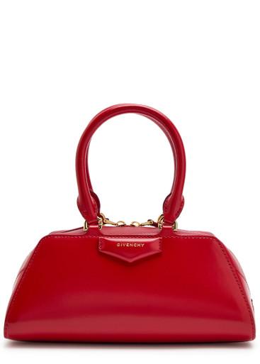 Antigona East-West mini leather cross-body bag by GIVENCHY