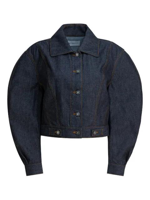 Back-to-front Cocoon denim jacket by GIVENCHY