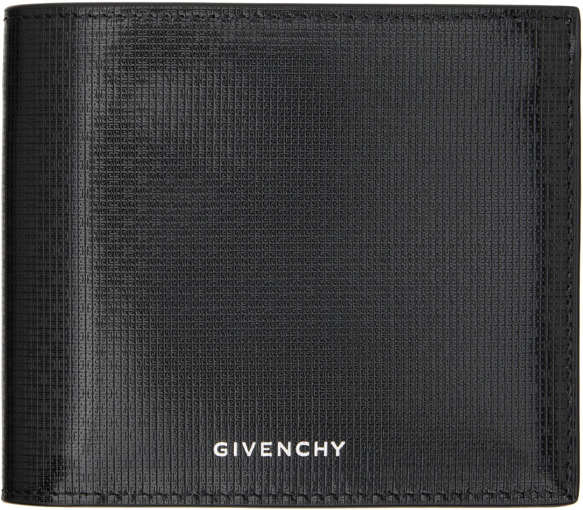 Black 4G Leather Wallet by GIVENCHY