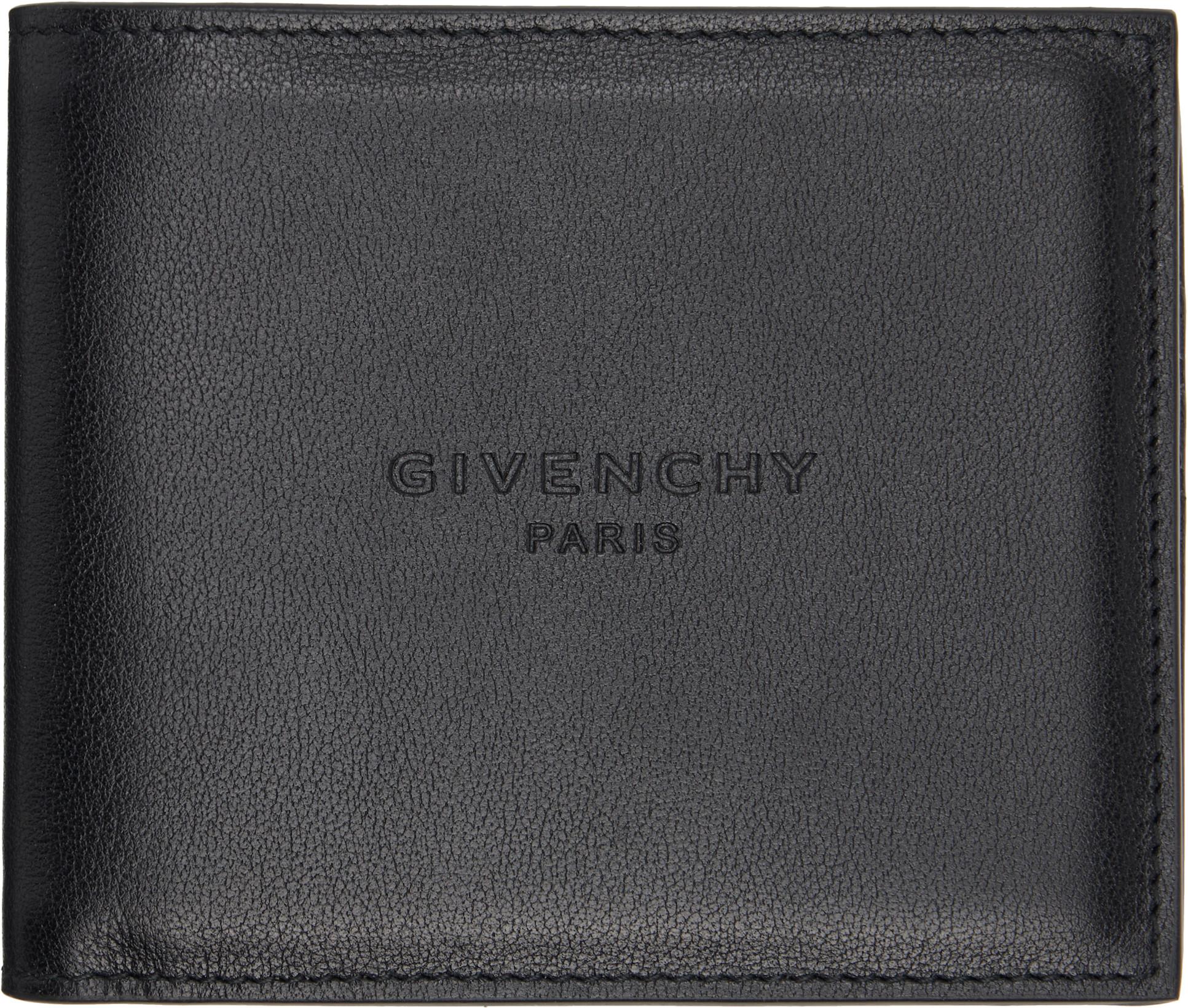 Black Bifold Wallet by GIVENCHY