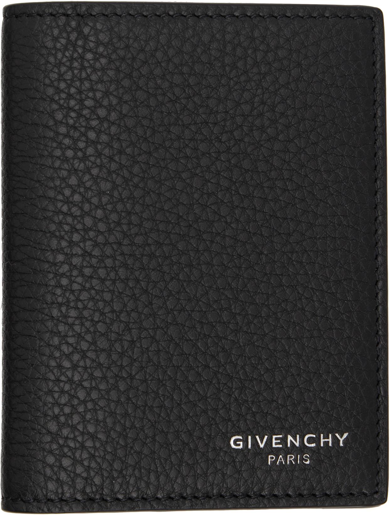 Black Calfskin Card Holder by GIVENCHY