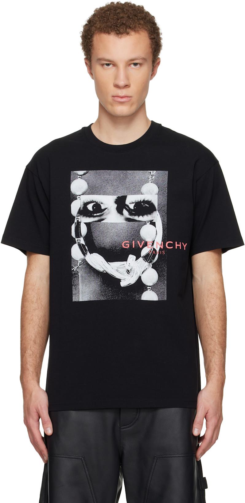 Black Regular Fit T-shirt by GIVENCHY