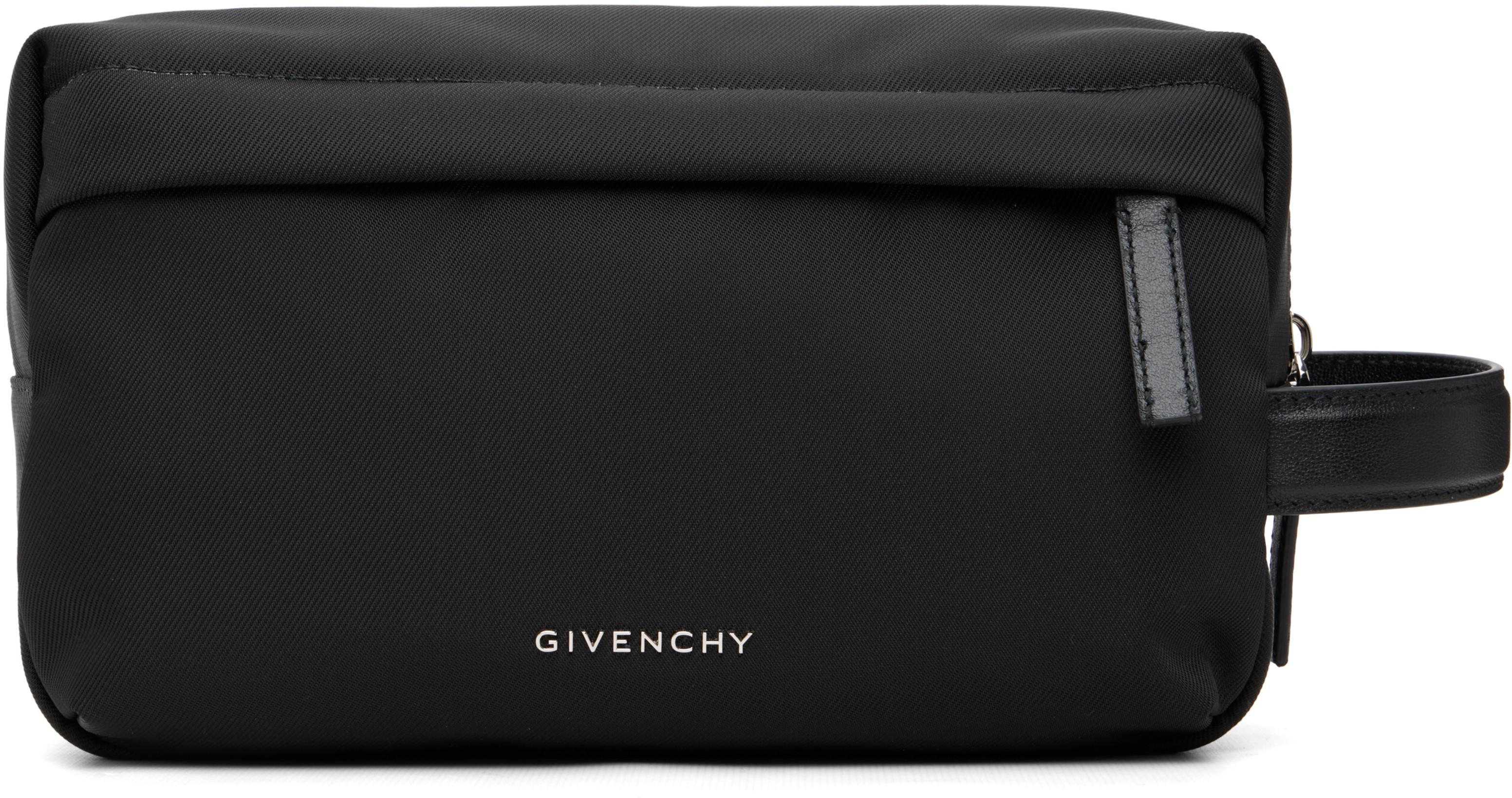 Black Toilet Pouch by GIVENCHY