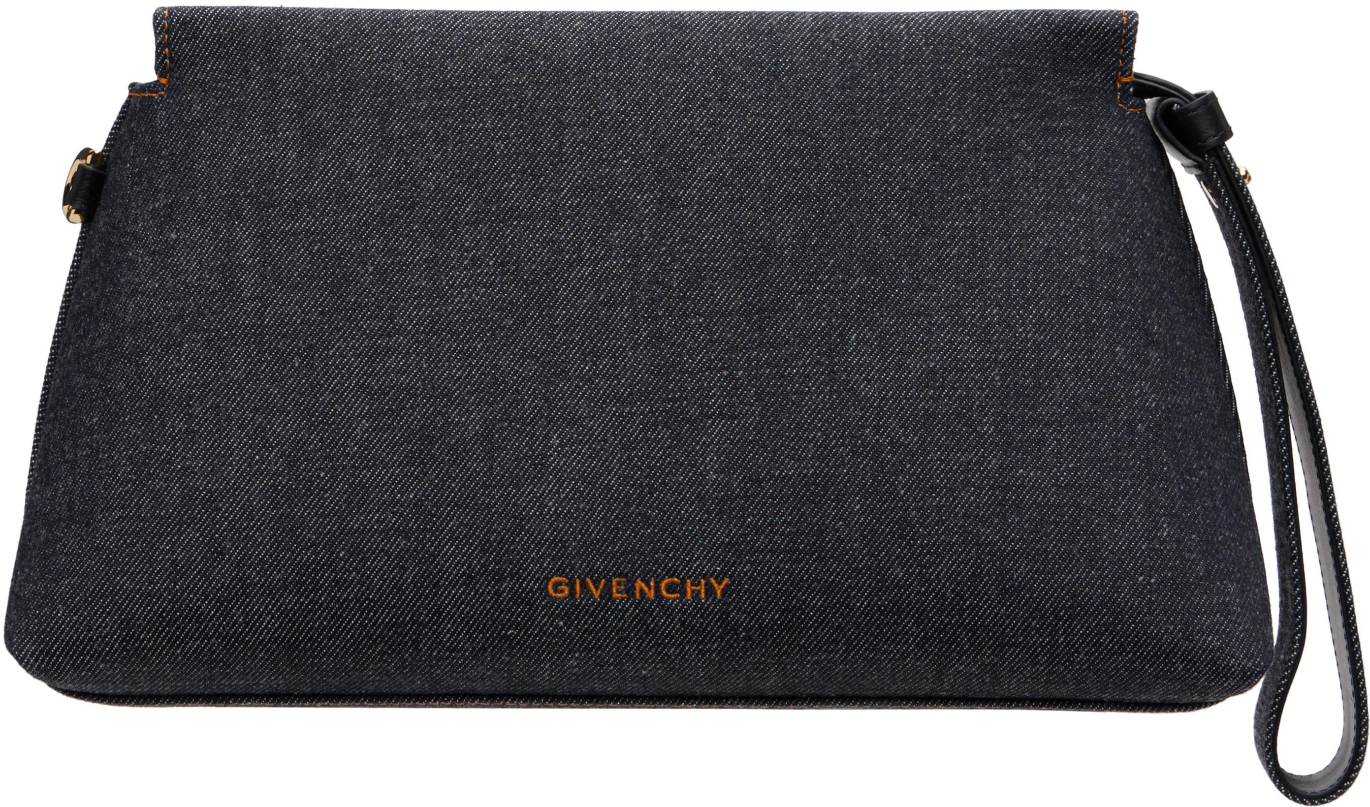 Blue Day Denim Pouch by GIVENCHY