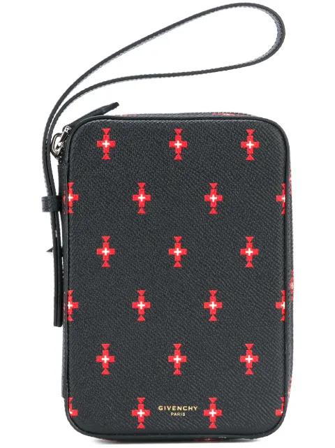 Box Pouch in Black by GIVENCHY