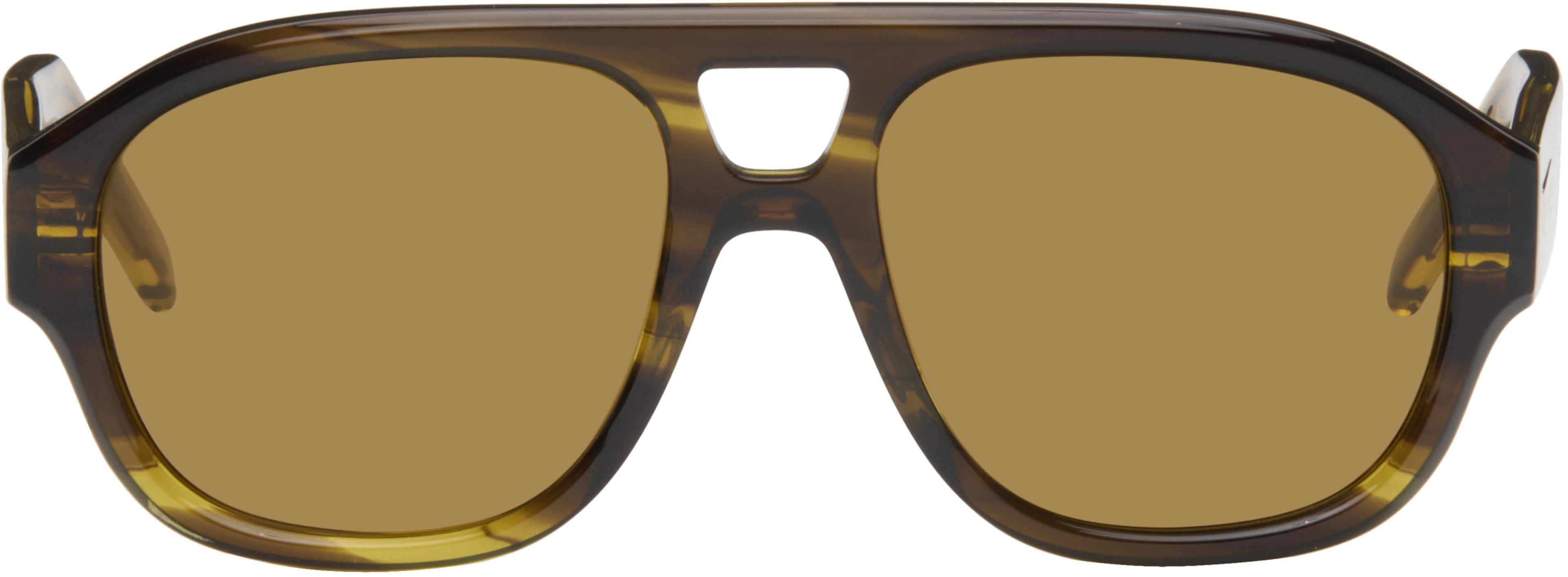 Brown Day Sunglasses by GIVENCHY