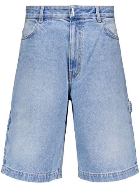 Carpenter denim shorts by GIVENCHY