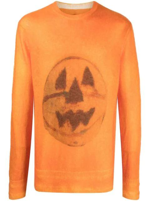 Ceramics-print crew-neck jumper by GIVENCHY
