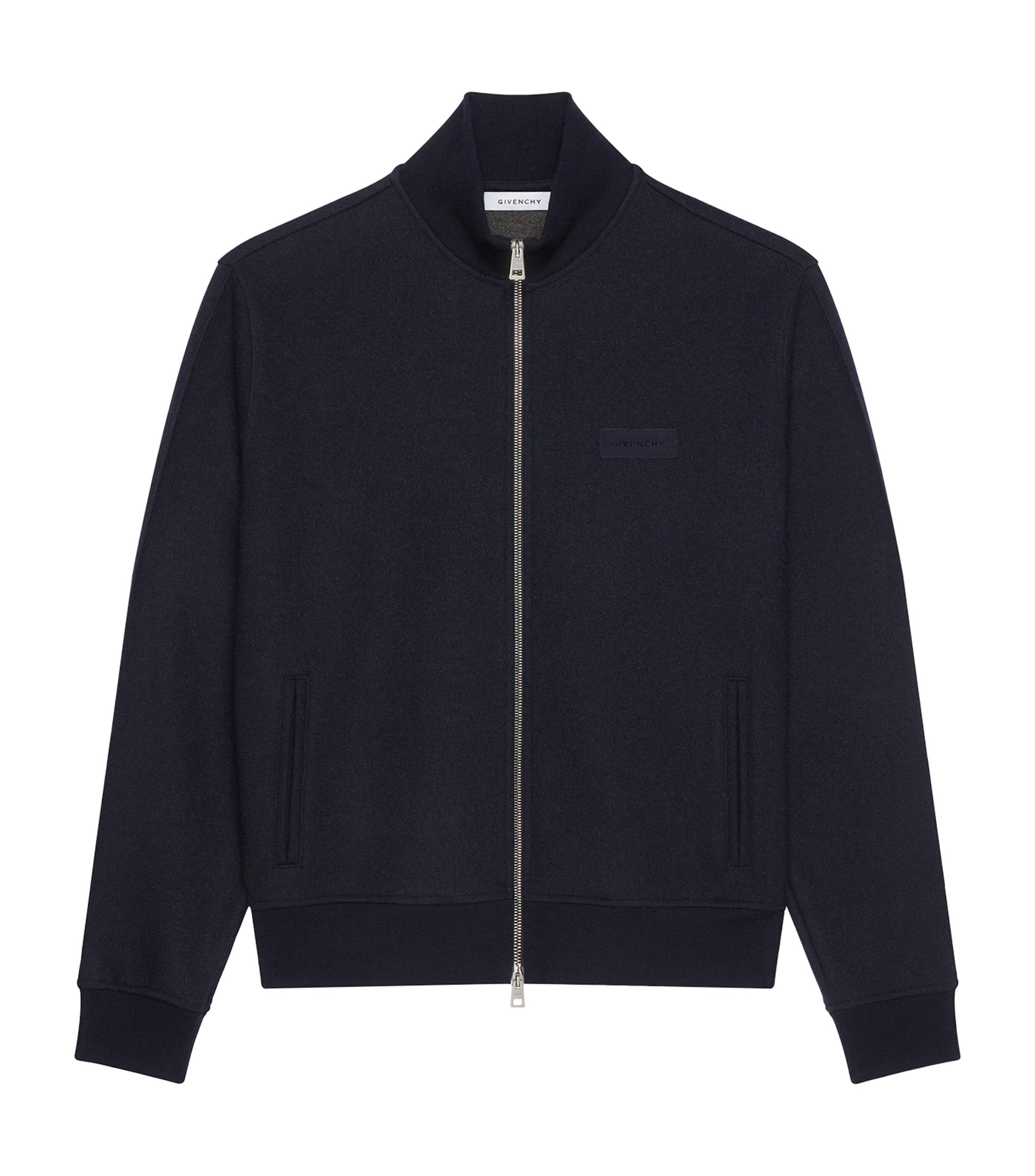 Cotton Zip-Up Track Jacket by GIVENCHY