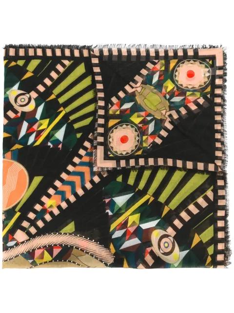 'Crazy Cleopatra' printed scarf by GIVENCHY