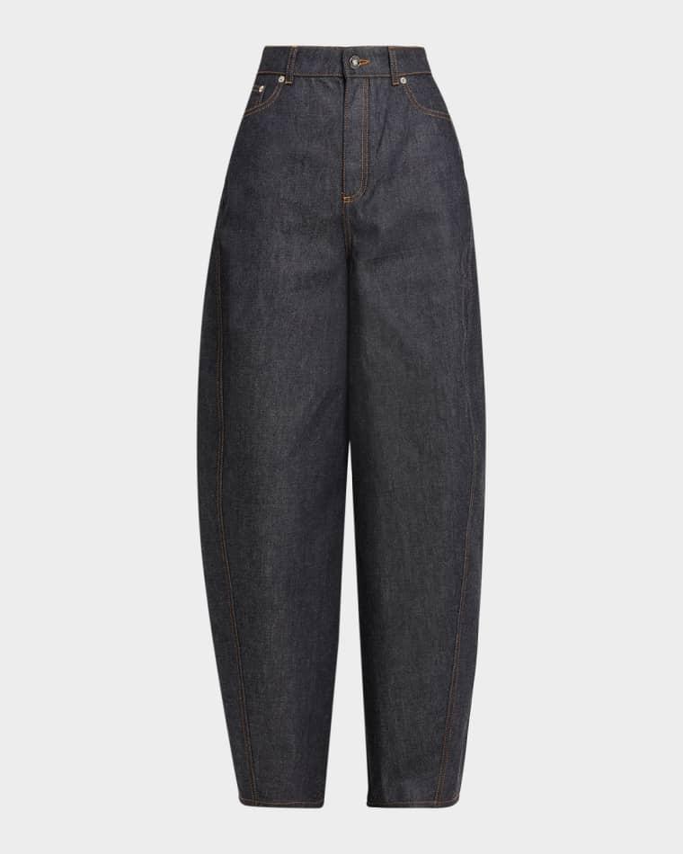Denim Barrel-Leg Cocoon Pants by GIVENCHY