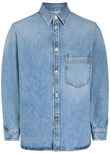 Denim overshirt jacket by GIVENCHY