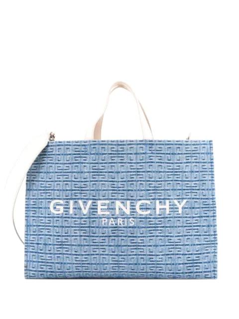 G- 4G Denim Medium tote bag by GIVENCHY 