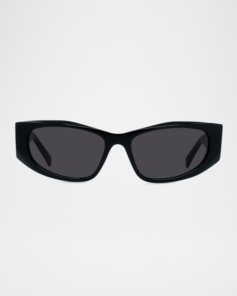 GV40116IW Bio-Acetate Wrap Around Sunglasses by GIVENCHY