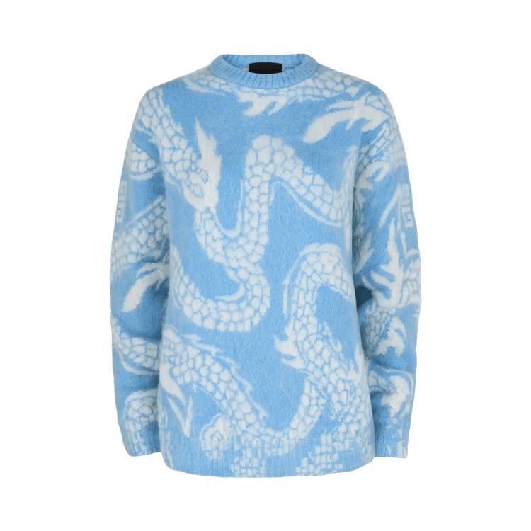 Givenchy 4G Dragon Sweater 'Blue/White' by GIVENCHY