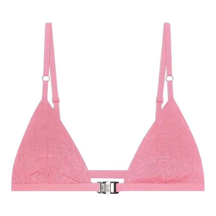 Givenchy 4G Monogram Triangle Bra 'Bright Pink' by GIVENCHY Givenchy 4G Monogram Triangle Bra 'Bright Pink' by GIVENCHY