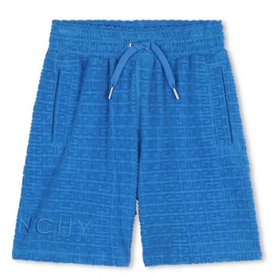Givenchy Boys 4G Towelling Jacquard Bermuda Shorts by GIVENCHY