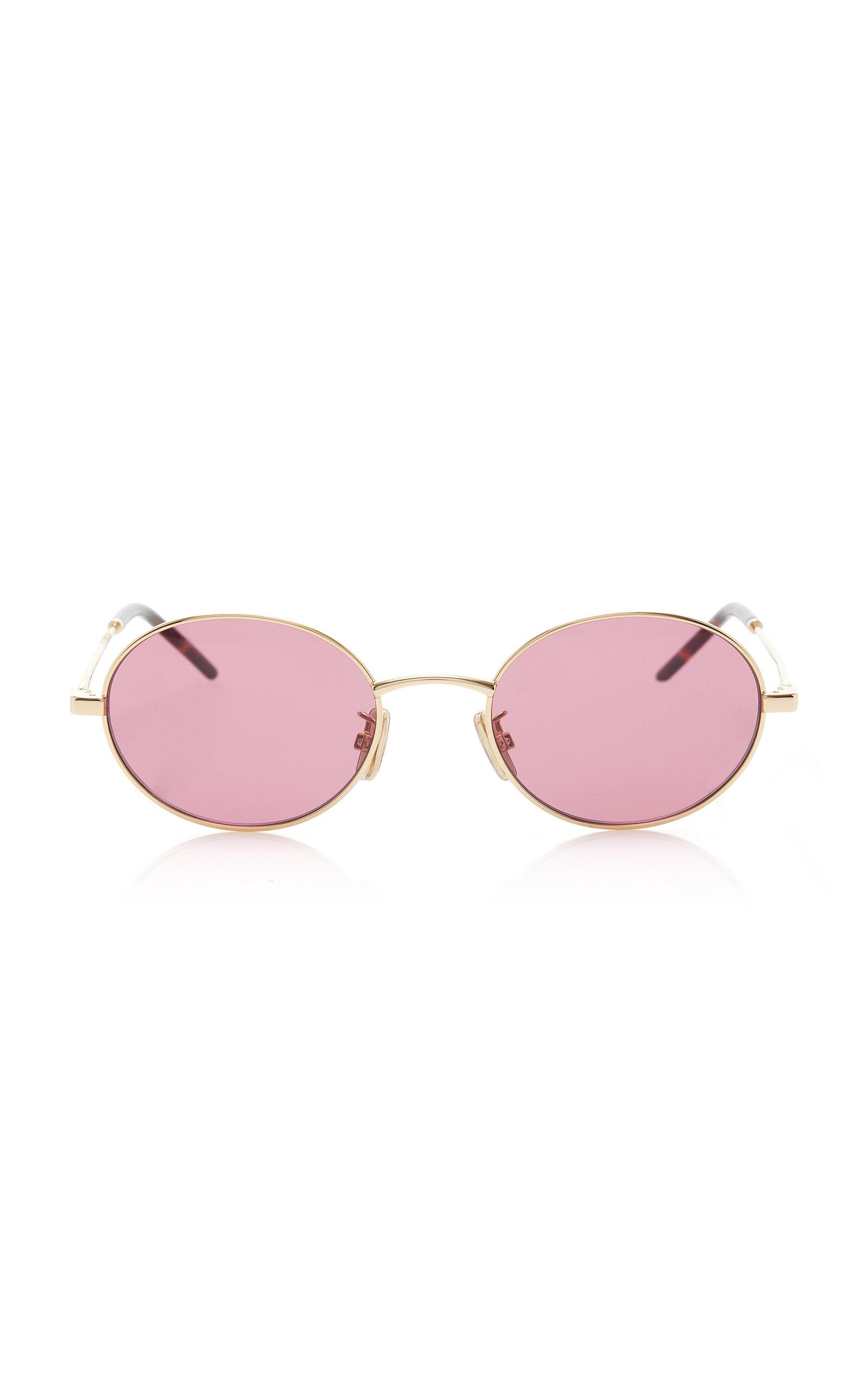 Givenchy City Round-Frame Metal Sunglasses - Moda Operandi by GIVENCHY