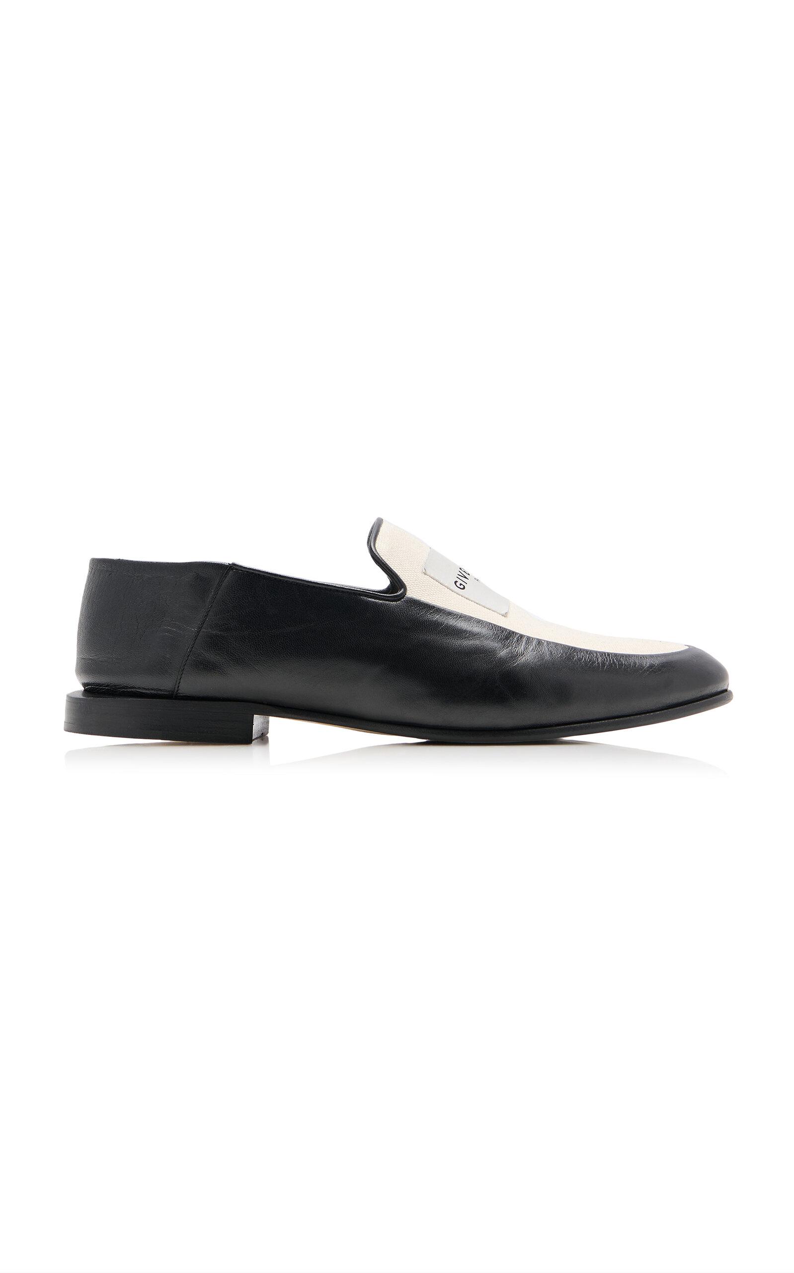 Givenchy Collapsable Canvas Loafers - Moda Operandi by GIVENCHY