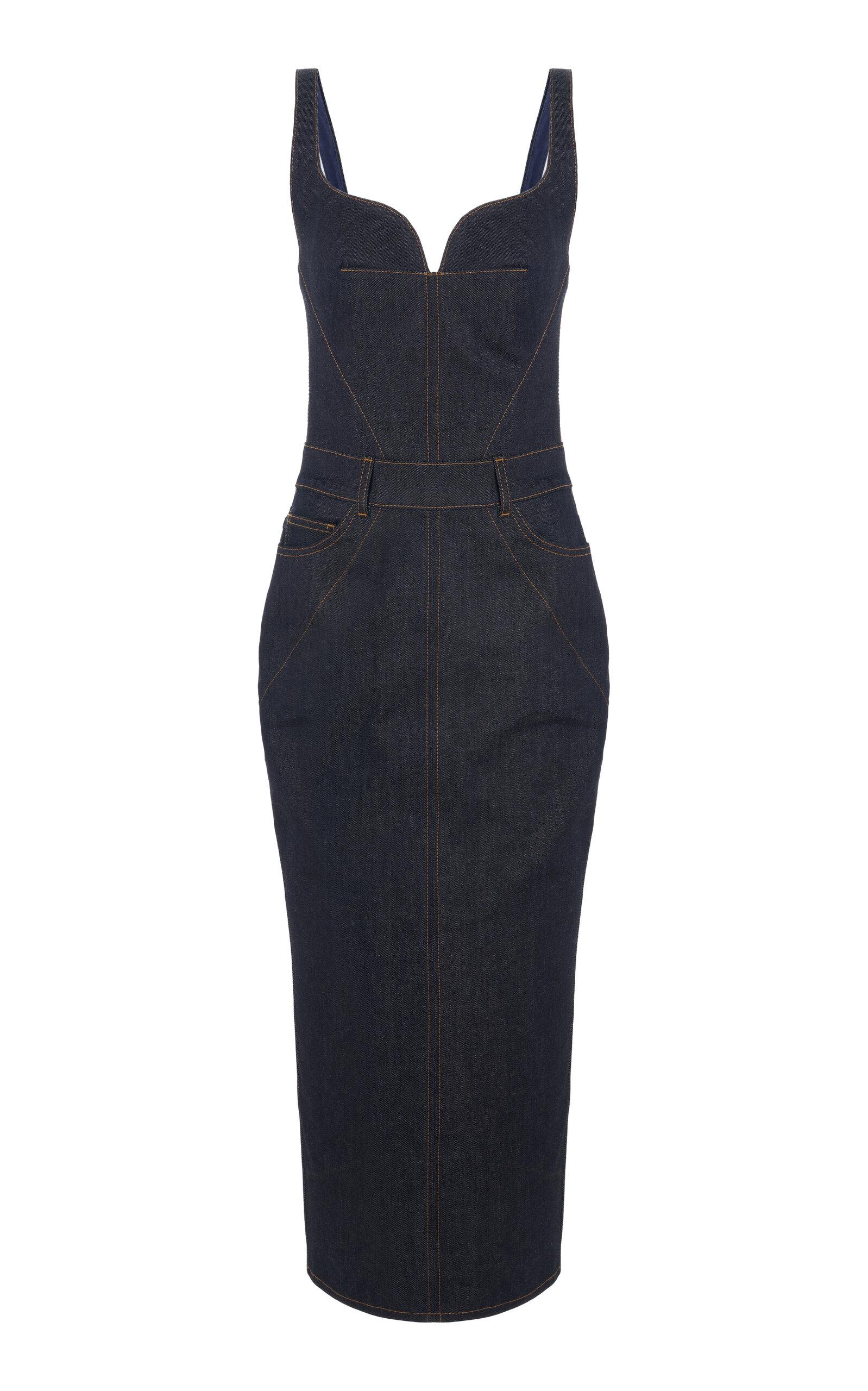 Givenchy Denim Midi Dress - Moda Operandi by GIVENCHY