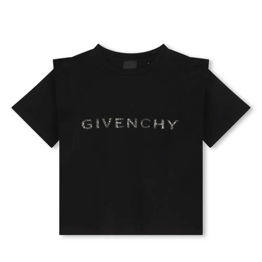 Givenchy Girls 4G-Embellished Cotton Jersey T-Shirt by GIVENCHY