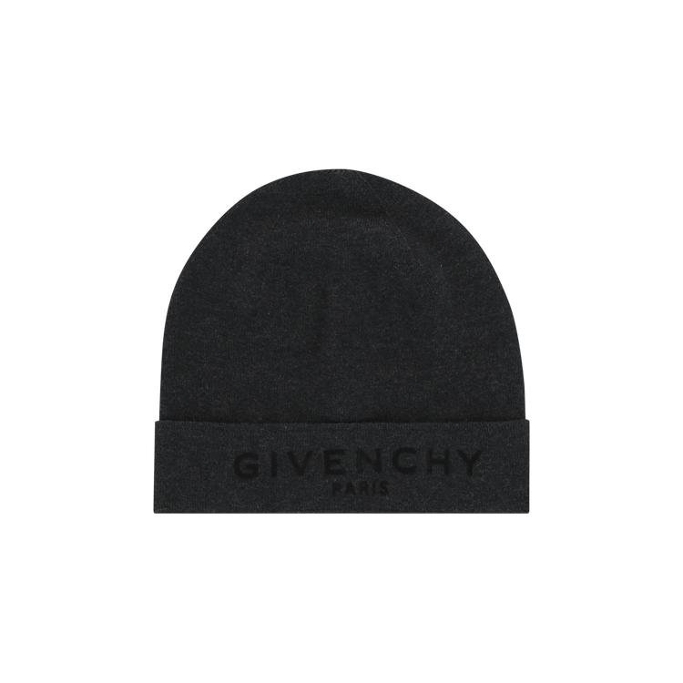 Givenchy Logo Knit Beanie 'Grey' by GIVENCHY | jellibeans