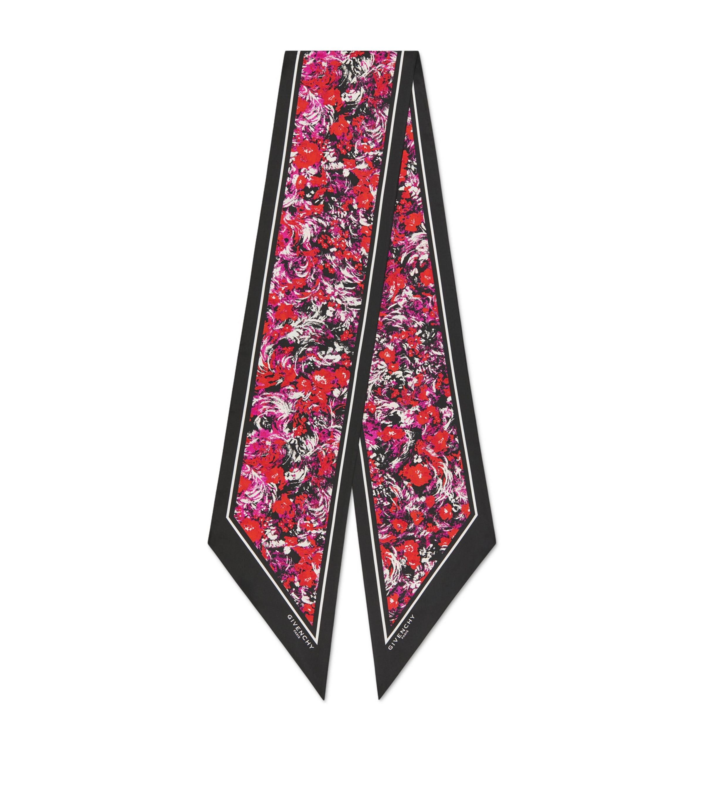 Givenchy Silk Floral Print Maxi Bandeau by GIVENCHY