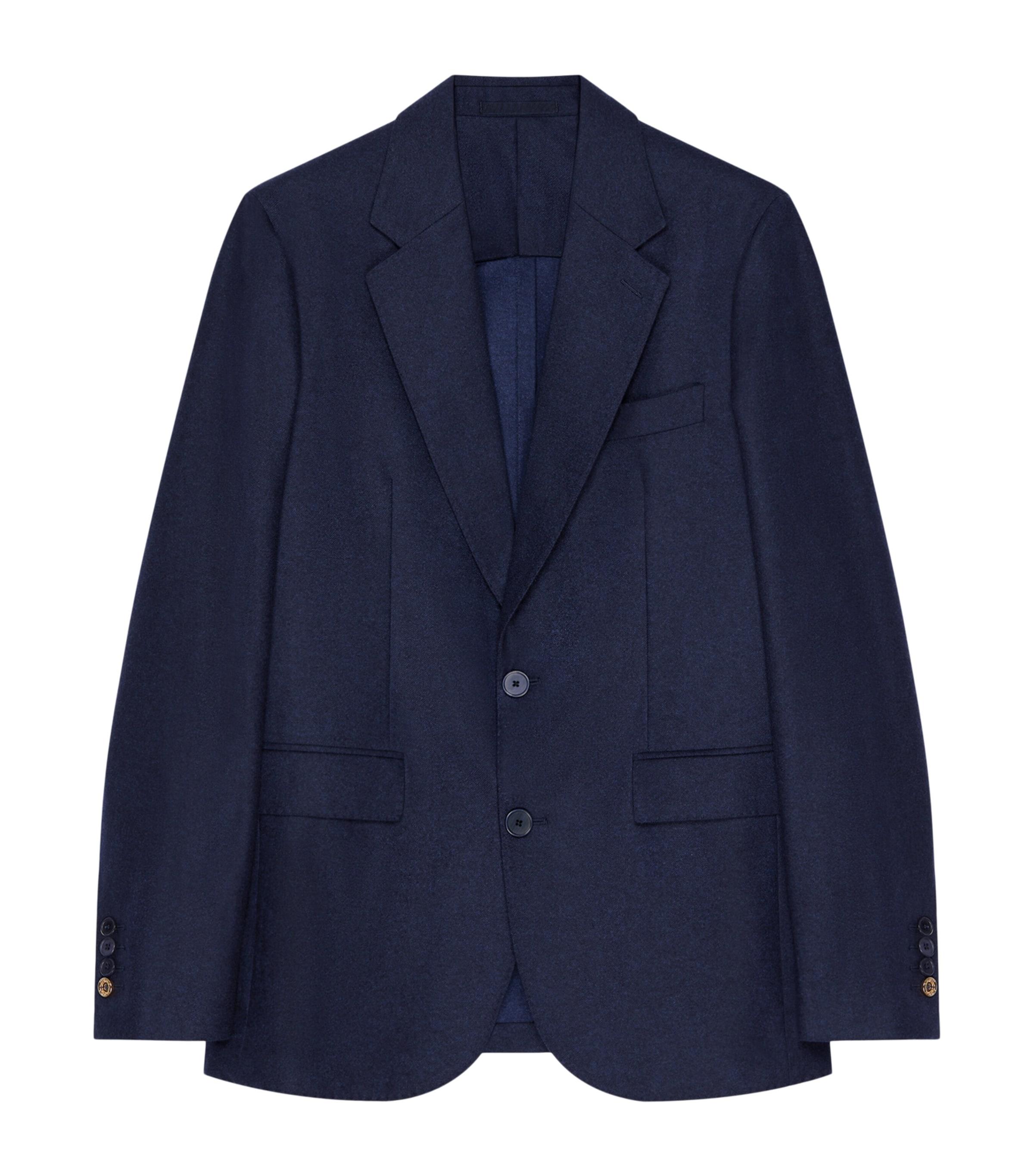 Givenchy Wool Single-Breasted Blazer by GIVENCHY