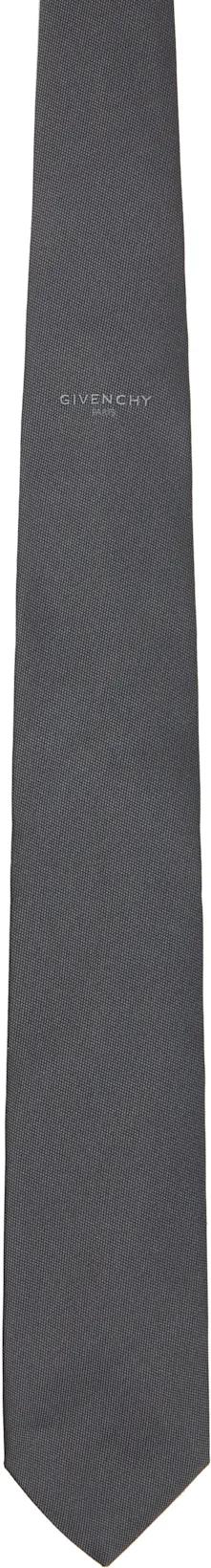 Gray Paris Silk Jacquard Tie by GIVENCHY