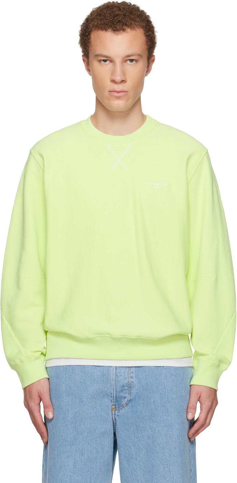 Green Couture Seam Sweatshirt by GIVENCHY