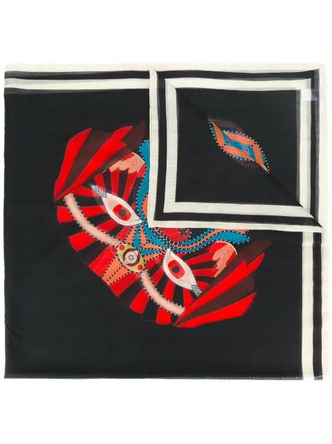 Imperial Rottweiler printed scarf by GIVENCHY