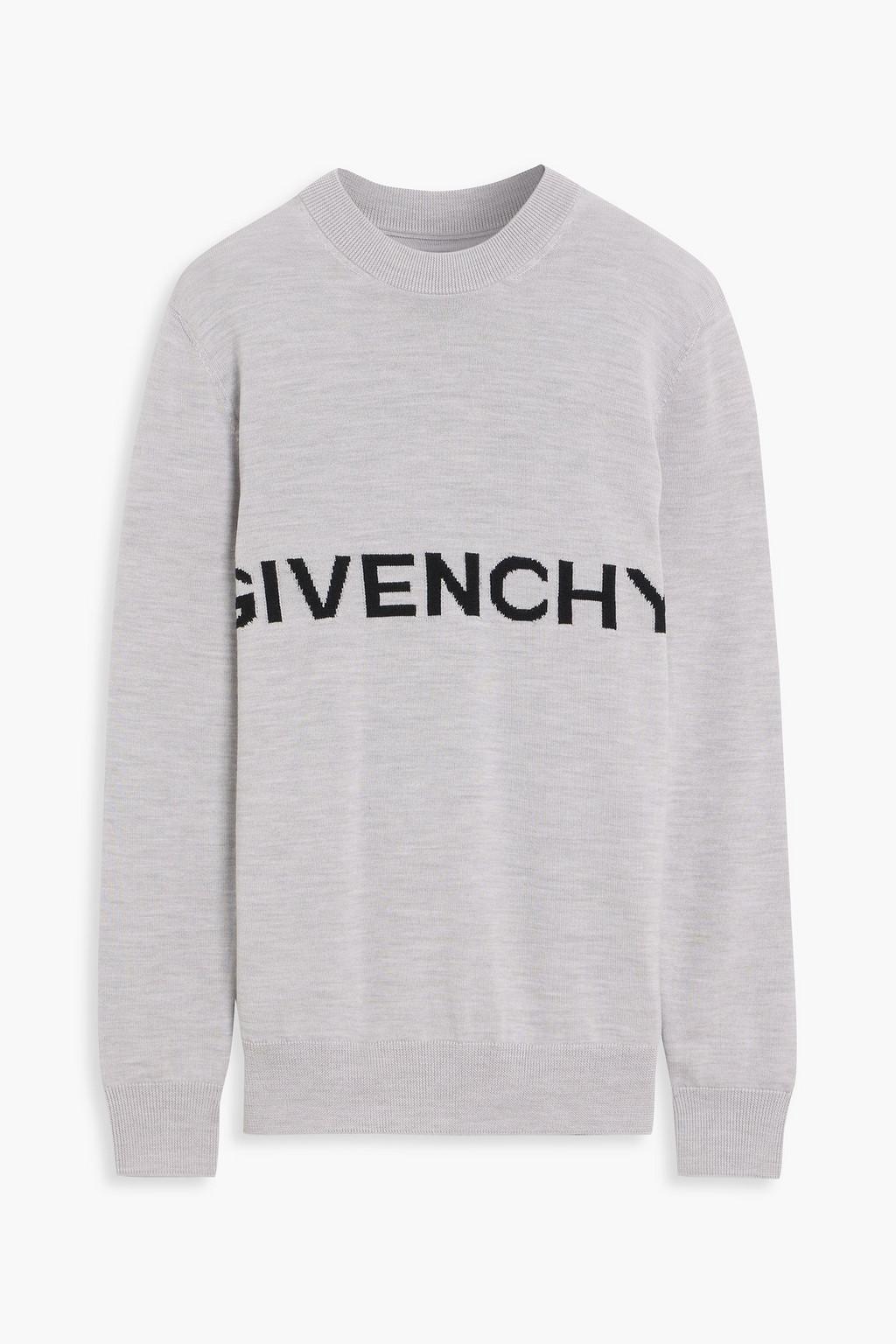 Intarsia wool sweater by GIVENCHY