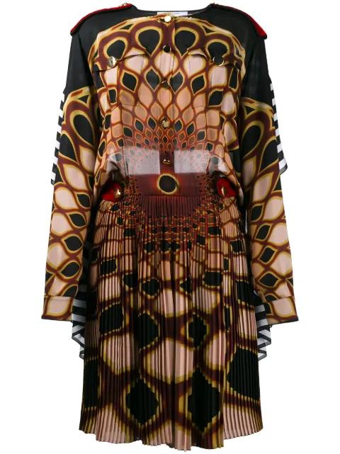 Kaleido Eye printed midi dress by GIVENCHY