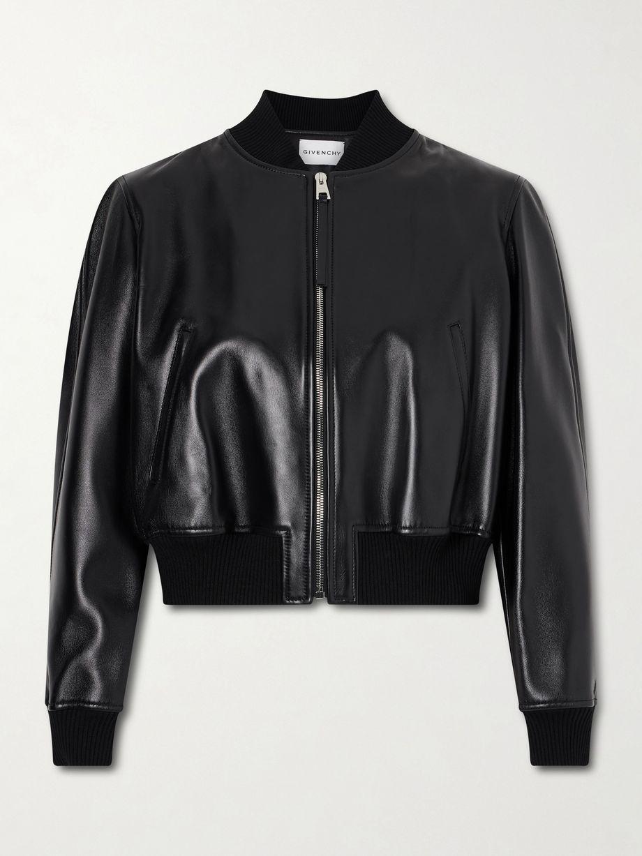 Leather bomber jacket by GIVENCHY