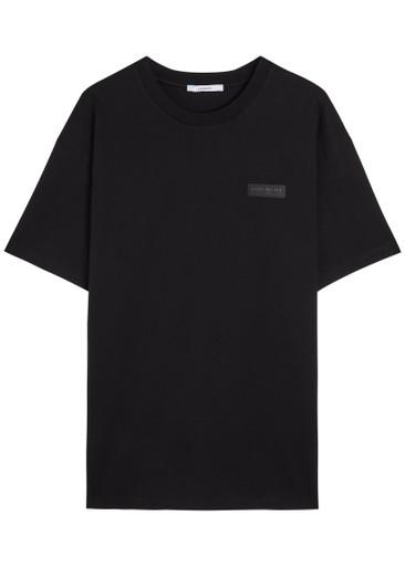 Logo-appliquéd cotton T-shirt by GIVENCHY