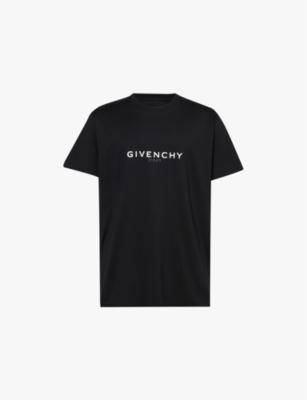 Logo-embellished cotton-jersey T-shirt by GIVENCHY