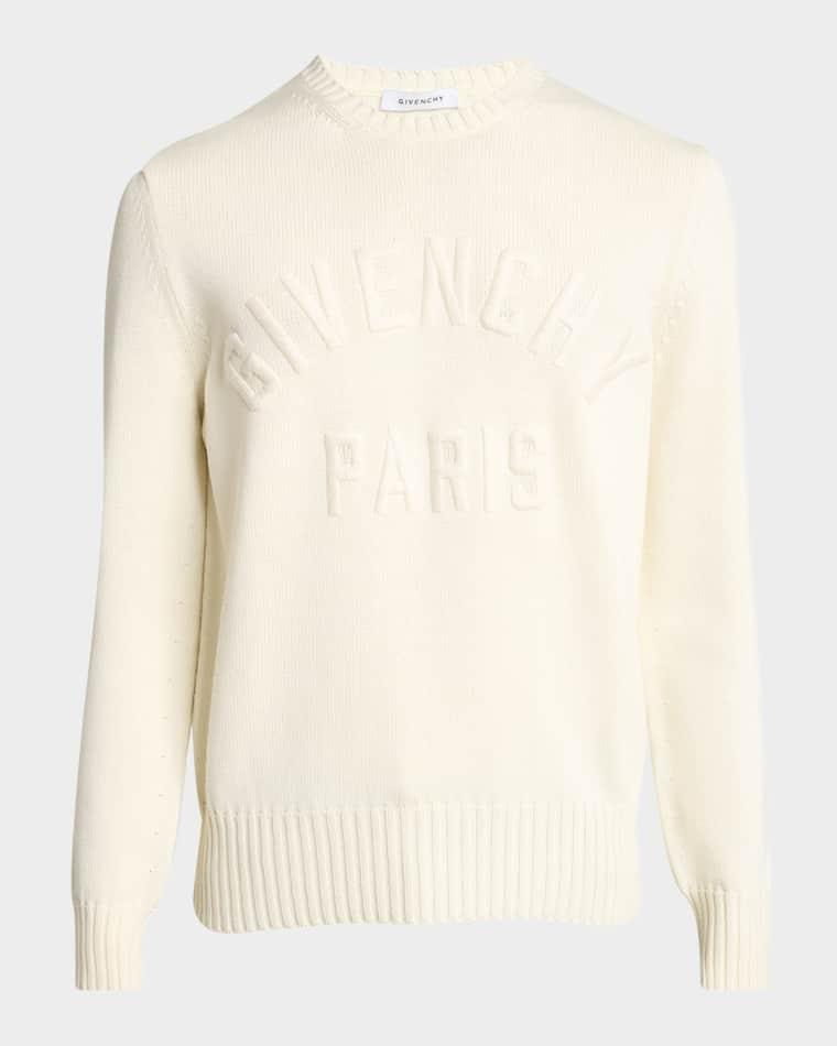 Men's Embroidered Crewneck Sweater by GIVENCHY