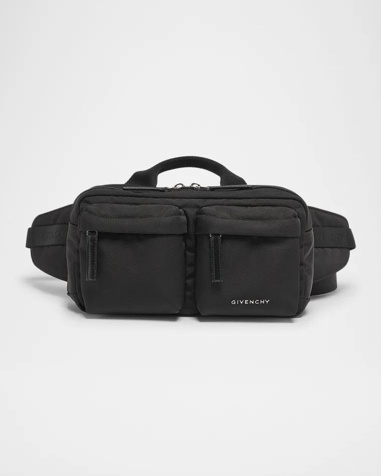 Men's Essential U Nylon Belt Bag by GIVENCHY
