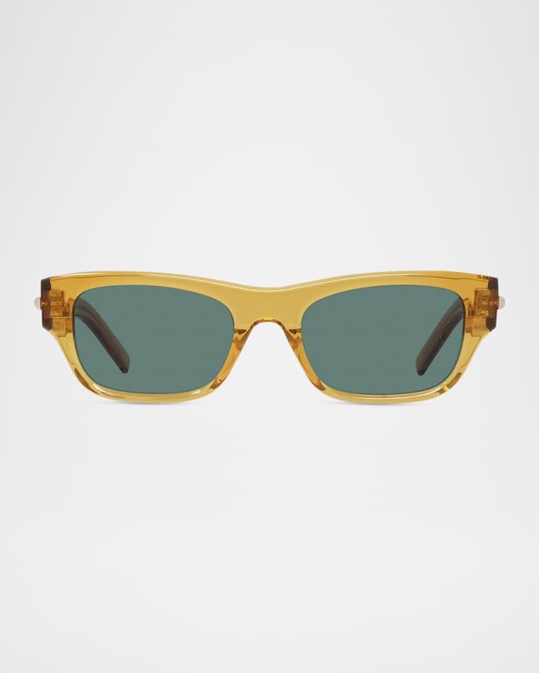 Men's GV One Acetate Rectangle Sunglasses by GIVENCHY