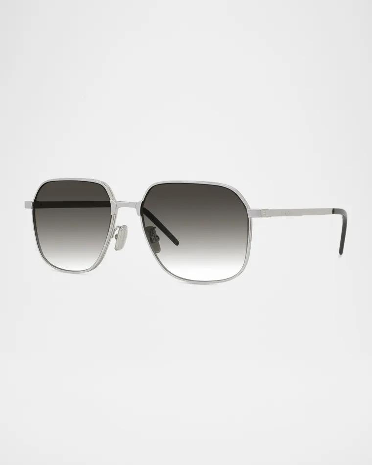 Men's GV One Metal Square Sunglasses by GIVENCHY