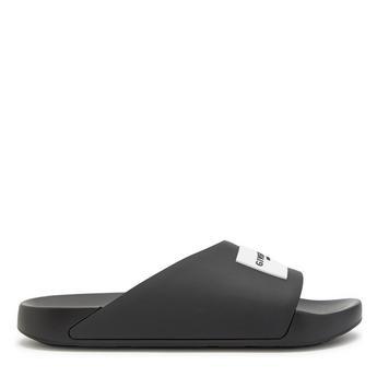 Men's Label Slide Flat Sandals by GIVENCHY