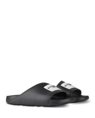 Men's Label Slide Sandals by GIVENCHY