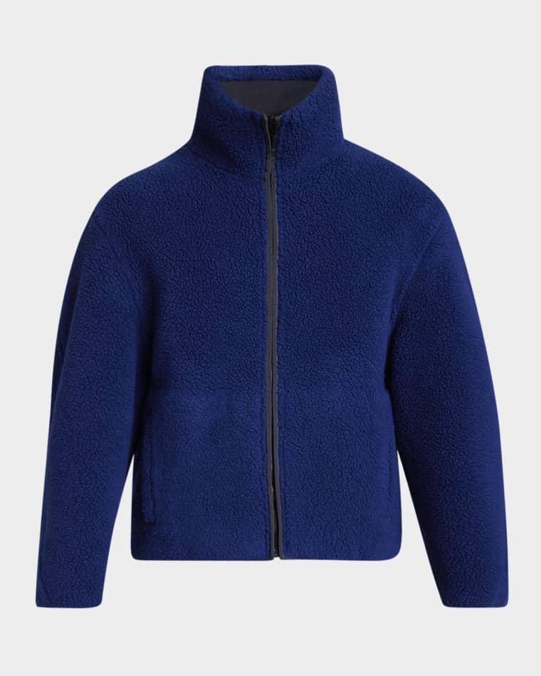 Men's Logo Fleece Jacket by GIVENCHY