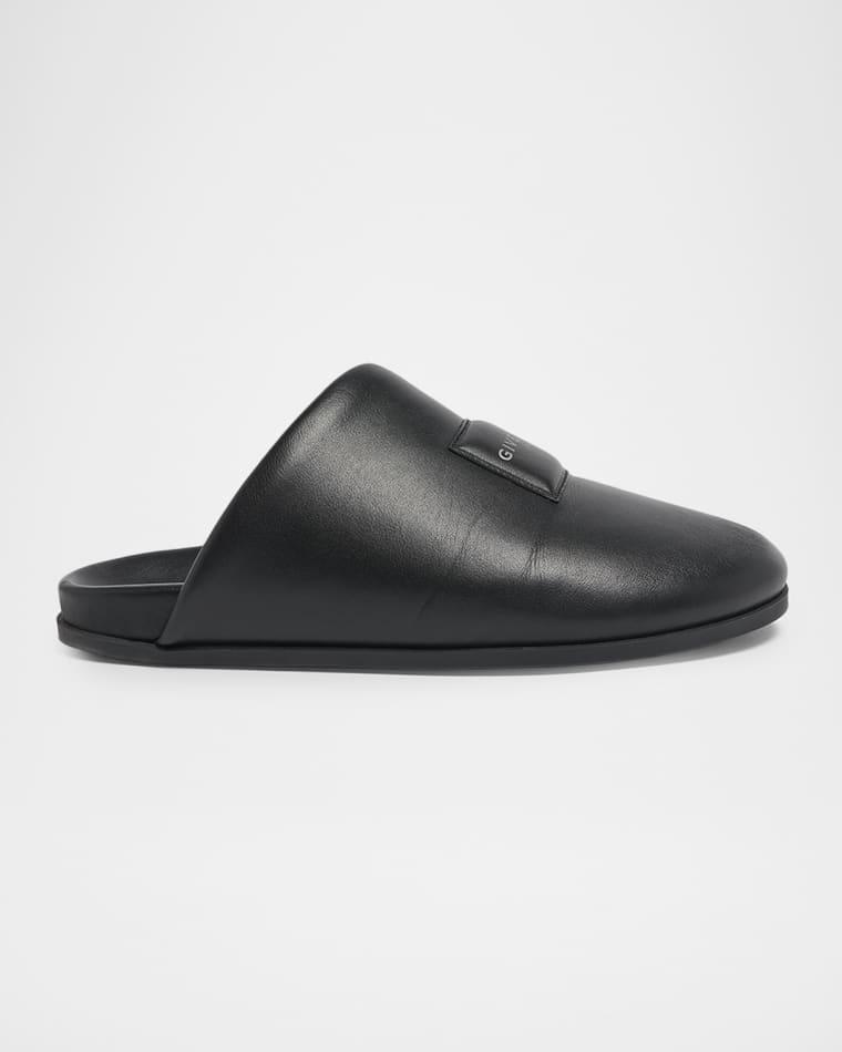 Men's Puffy Nappa Leather Mules by GIVENCHY