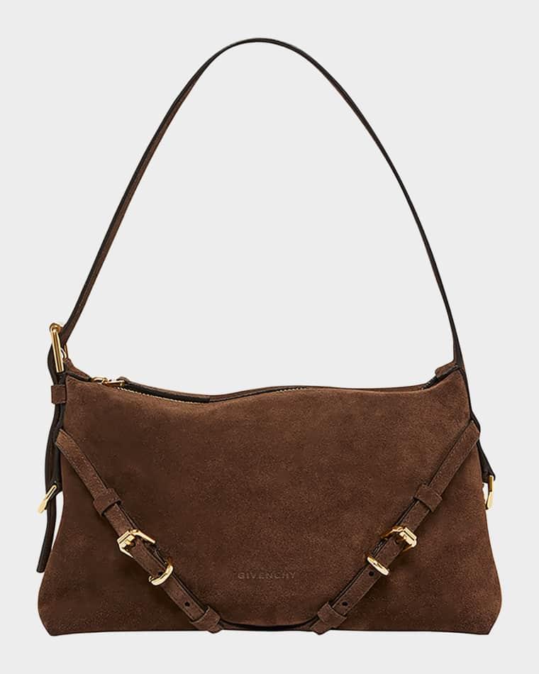 Mini Voyou Suede Shoulder Bag by GIVENCHY