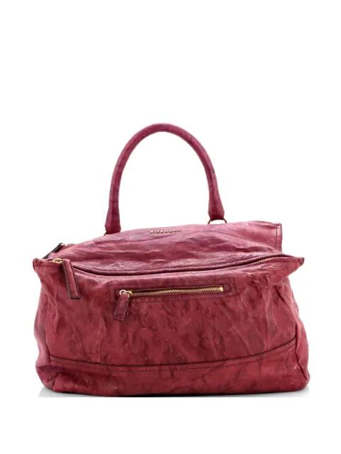 Pandora Bag Distressed Leather Large satchel by GIVENCHY 