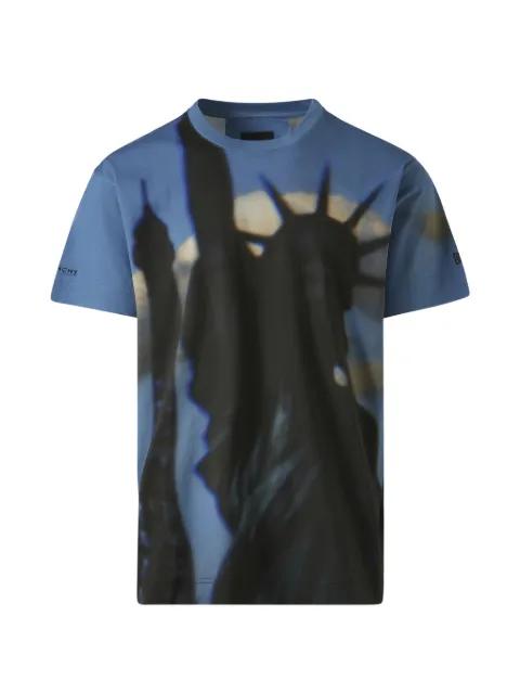 Paris NY All Over graphic-print oversized T-shirt by GIVENCHY